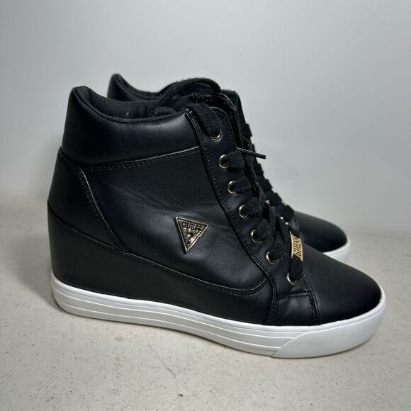 GUESS Women's Wedge Bootie Size 8,5 - Picture 2 of 7